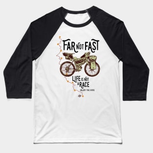 Far Not Fast Baseball T-Shirt